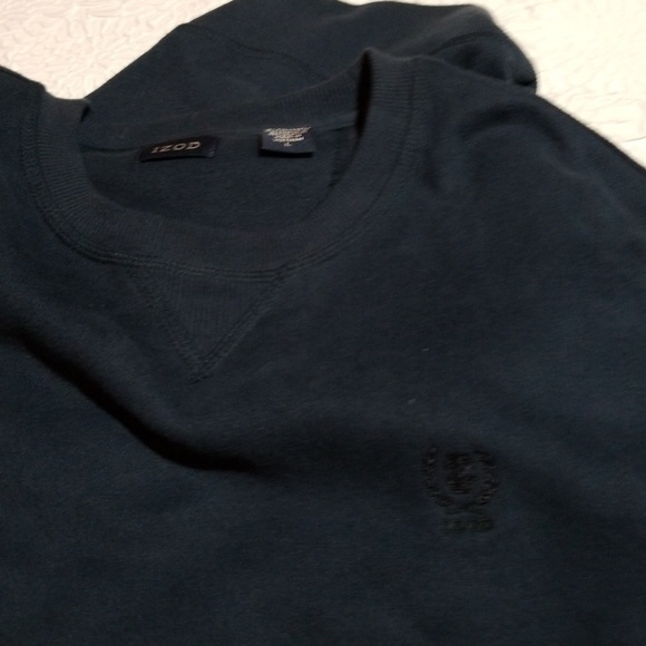 SOLD *** Izod men's navy blue sweatshirt - Picture 4 of 7